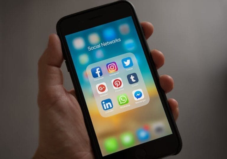 Socialmedia op mobiel