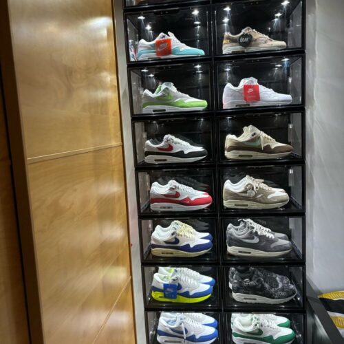 Sneakerbox LED zwart