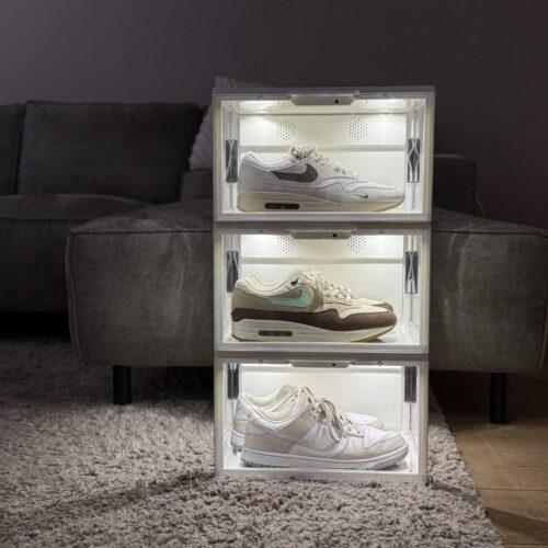 sneakerbox wit led