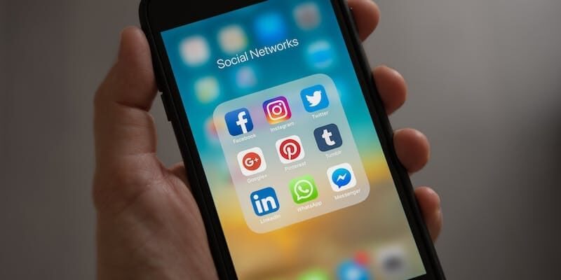 Socialmedia op mobiel